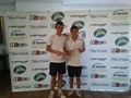 Javier García Peris, subcampeón infantil del TTK de Castellón. 