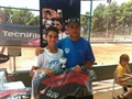 Sergio Gómez Montesa, campeón del Tecnifibre de Las Vegas. 