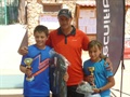 Iván Castelló, subcampeón alevín del Tecnifibre de Las Vegas.