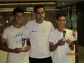Ernesto Turégano, campeón infantil del Torneo David Ferrer. Sergio Gómez, subcampeón.
