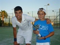 Open Villa de Benaguasil: Pedro Gómez, campeón junior, e Iván Castelló, subcampeón alevín.