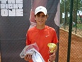 Carlos Vicente, subcampeón infantil en el Tecnifibre de Sueca.