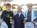 Diego Esteban, campeón infantil del Jordytour de Reyes. 