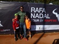 Excelente actuación de Iván Castelló y Pablo Gregori en el Rafa Nadal Tour de Barcelona.