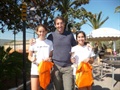 Amadeo Blasco y Marta Guillén, campeones juniors del Jordytour de Semana Santa.