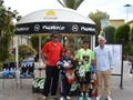 Iván Castelló y Andrea Burguete, campeones alevines del David Ferrer.