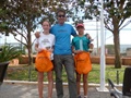 Pablo Beltrán y Alicia Gray, campeones infantiles del Jordytour de Mayo.