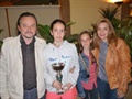 Eva Sanchis, campeona del Divertorneo Sub-14 de Otoño.