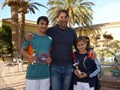 Iván Castelló y Sandra Requena, campeones alevines del Jordytour de Navidad.