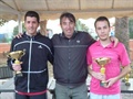 Adrián Villena, campeón de Oro de Wimbledon. Rafa Añó, subcampeón.