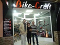 En la inauguración de Bike-Craft.