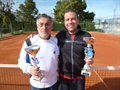 Héctor Pla, campeón de Bronce de Wimbledon. Antonio Mercé, subcampeón.