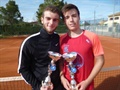 Alejandro Trujillo, campeón de Oro de Wimbledon. Diego Gregori, subcampeón.