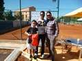 Adrián Morant y Soledad Fayos, campeones alevines del Jordytour de Fallas.