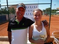 Jordi Dasí y Alejandra González, campeones cadetes del Jordytour de Fallas.