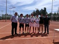 Nacho Morant, campeón cadete de la Comunidad Valenciana en la modalidad de dobles.