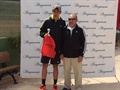 Pablo Conejero, campeón junior del Jordytour de Pascua de Bergamonte.