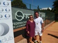 Vicente Navarro, campeón del Campeonato de Veteranos +35 de Valencia.