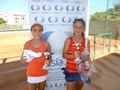 Mikhail Shirko y Beatriz Lambru, campeones infantiles del Jordytour de Agosto de Masía Tenis Club.