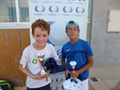Iván Sánchez y Alba Benedito, campeones benjamines del Jordytour de Agosto de Masía Tenis Club.