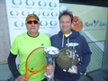 Paco Alcocer, campeón de Bronce de Roland Garros. Abrahan Debess, subcampeón.