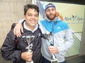 Luis Manuel López, campeón de Plata de Wimbledon. Rodrigo Pérez, subcampeón.