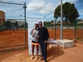 Pablo Montañés y Ariadna Ondo, campeones cadetes del Jordytour de Fallas.