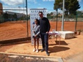 Alejandro Polit y Claudia Barjau, campeones alevines del Jordytour de Fallas.