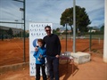 Iván Sánchez y Yaiza Bordería, campeones benjamines del Jordytour de Fallas.