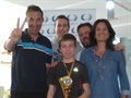 Lucas Jackson, campeón del Circuito de Divertorneos Sub-14.