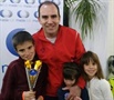 Izan Gil, campeón de Diamante del Divertorneo de Otoño Sub-12.