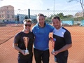 Borja Fernández, campeón de Bronce en Roland Garros. Jonathan Navarro, subcampeón.