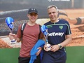 Eric Leray, campeón de Bronce en el US Open. Pablo Úbeda, subcampeón.