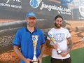 Pablo Carbó, campeón de Oro en el US Open. Luis Manuel López, subcampeón.