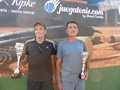 Vicente Sanz, campeón de Platino en el US Open. Josele Pastor, subcampeón.
