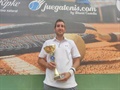 Abel Esteban, campeón de Plata del US Open.