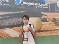 Landon Lachin, campeón del Circuito de Divertorneos Sub-14.