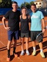 Entrenamiento de Sara Errani en Masía Tenis Club.