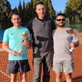 Juan Carlos Cunquero, campeón de Diamante de Wimbledon. José María Grau, subcampeón.