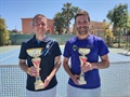 Héctor Pla, campeón de Plata del US Open. Chema Navarro, subcampeón.