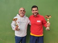 José Folgado, campeón de Diamante de Wimbledon. Fernando Fontes, subcampeón.