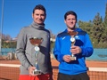 Ramón Serrano, campeón de Platino de Roland Garros. David Pérez, subcampeón.