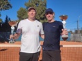 Pablo Martín, campeón de Plata de Roland Garros. Óscar Navarro, subcampeón.