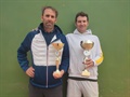 Ramón Serrano, campeón de Platino de Wimbledon. Emilio Mifsud, subcampeón.