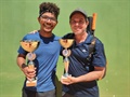 Rodrigo Farias, campeón de Plata del US Open. Eduardo Osorio, subcampeón.