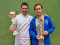 Ramón Serrano, campeón de Platino del US Open. David Ballester, subcampeón.