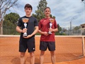 Mateo Aucejo, campeón de Oro del US Open. Santi Justamante, subcampeón.