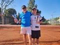 David Navarro, campeón de Plata del US Open. Vicente Rodrigo, subcampeón.