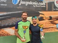 Emilio Mifsud, campeón de Platino del Open de Australia. Carlos Gimeno, subcampeón.