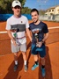 Pablo Conejero, campeón de Platino de Roland Garros. Carlos Gimeno, subcampeón.